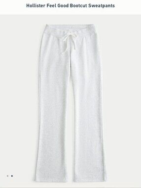 NWT Hollister Feel Good Bootcut Sweatpants Size S Short